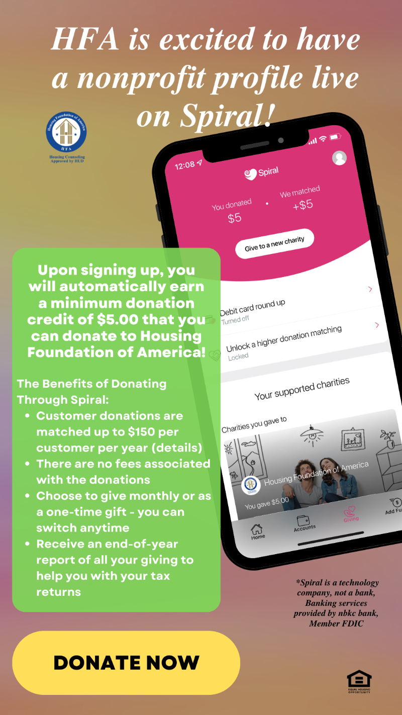 Down Payment Assistance Housing Foundation of America